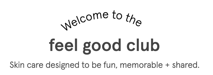 Feel Good Club Promo - grace & stella