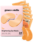 Brightening Eye Masks - grace & stella