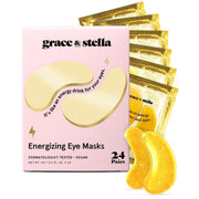 energizing eye masks - grace & stella