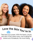 hydrocolloid pimple patches - grace & stella