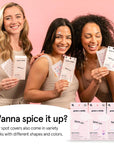 hydrocolloid pimple patches - grace & stella