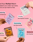 Illuminating Blue Eye Masks - grace & stella