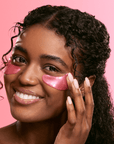 Moisturizing Pink Eye Masks - grace & stella