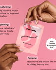 Moisturizing Pink Eye Masks - grace & stella