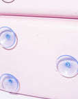 purple bath pillow - grace & stella