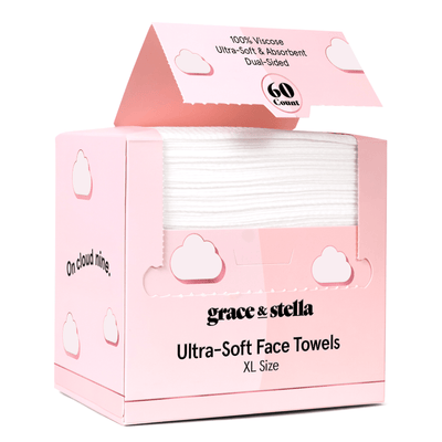 ultra - soft face towels - grace & stella