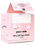 ultra - soft face towels - grace & stella