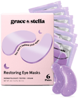 under eye masks for puffy eyes - grace & stella