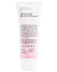 A tube of grace & stella foot cream with visible product details and instructions for a blackhead removal peel off mask to help with blackheads.