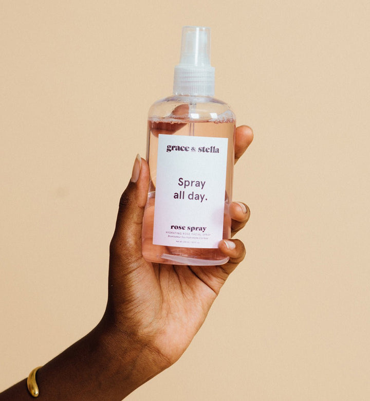 6 Ways to Use Rose Water Spray for a Hydrated Complexion - grace & stella