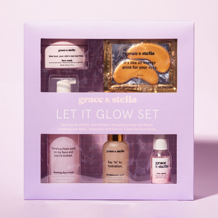 Let It Glow Set: Making the Most of Your Skincare Routine - grace & stella