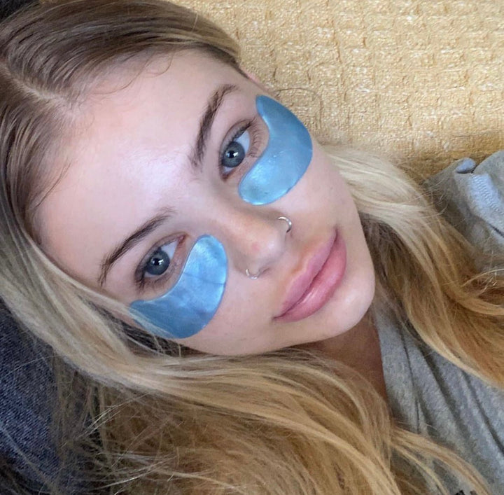 Restoring Under-Eye Vibrancy with the Power of Blue - grace & stella