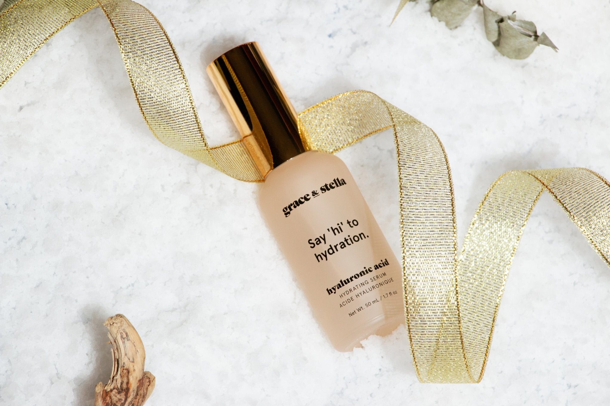 Hyaluronic Acid Serum The Cure for Dry Winter Skin grace & stella