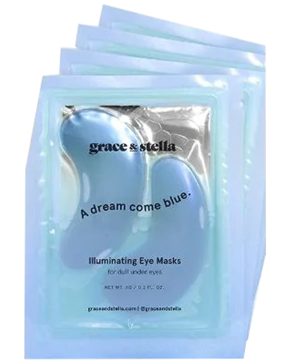 8 Blue Under-Eye Masks