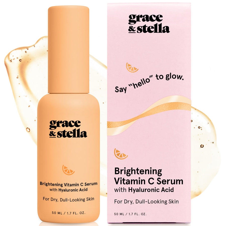brightening vitamin c serum - grace & stella