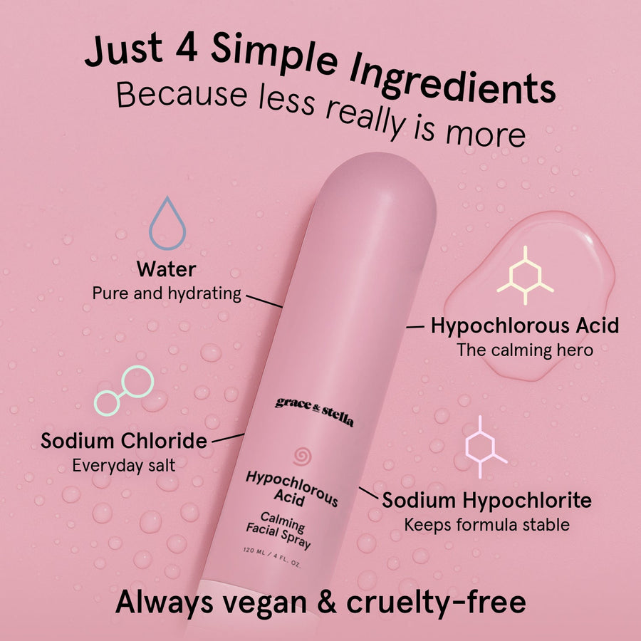 calming facial spray - grace & stella