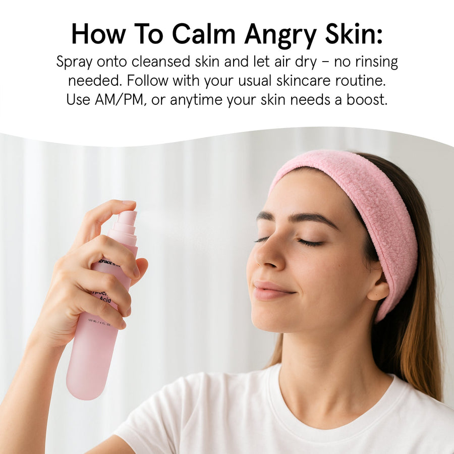 calming facial spray - grace & stella
