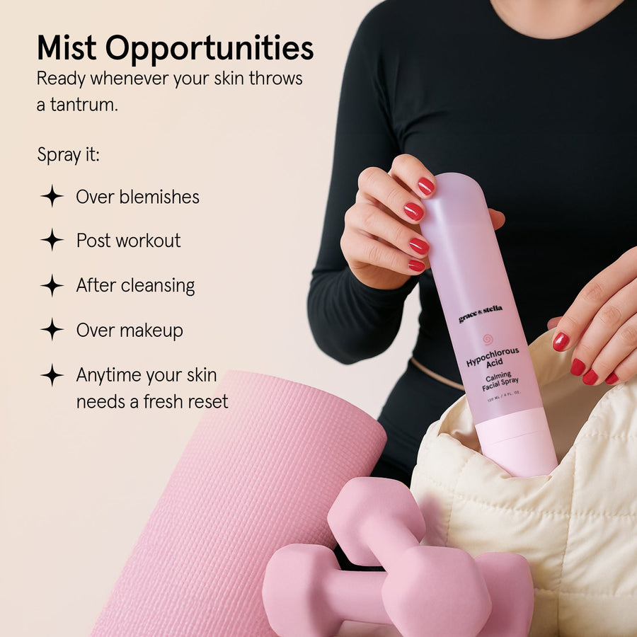 calming facial spray - grace & stella