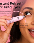 de - puffing eye serum roller - grace & stella