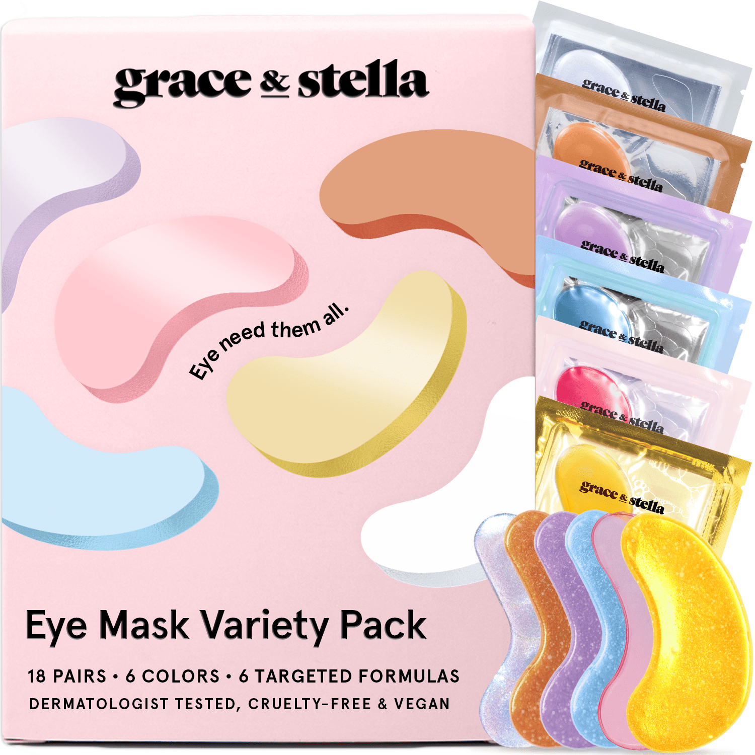 Grace & Stella Eye Masks