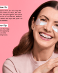 Firming White Eye Masks - grace & stella