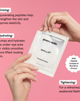 Firming White Eye Masks - grace & stella