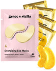 free starter pack of eye masks (4 pairs) - grace & stella