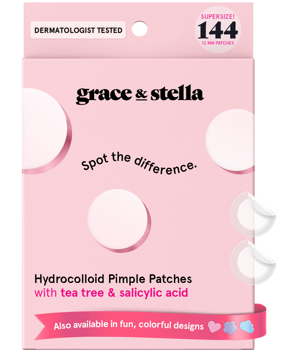 hydrocolloid pimple patches - grace & stella