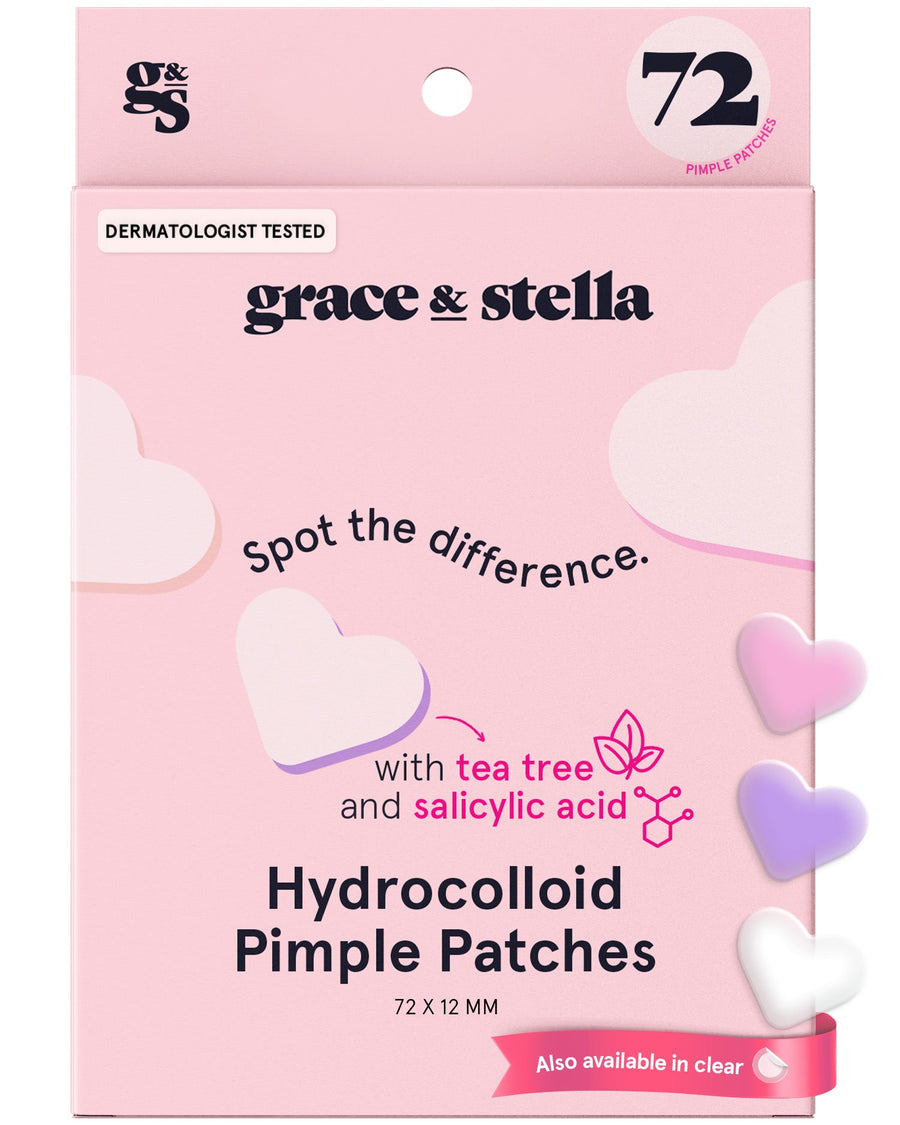 hydrocolloid pimple patches - grace & stella