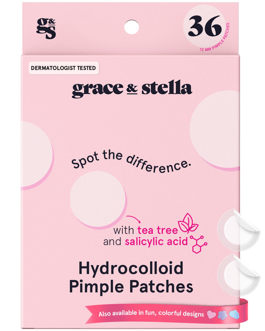 hydrocolloid pimple patches - grace & stella