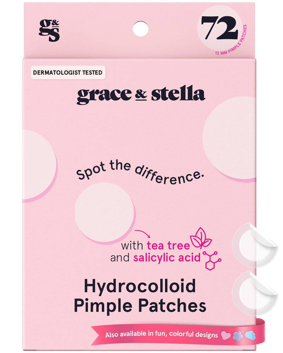 hydrocolloid pimple patches - grace & stella