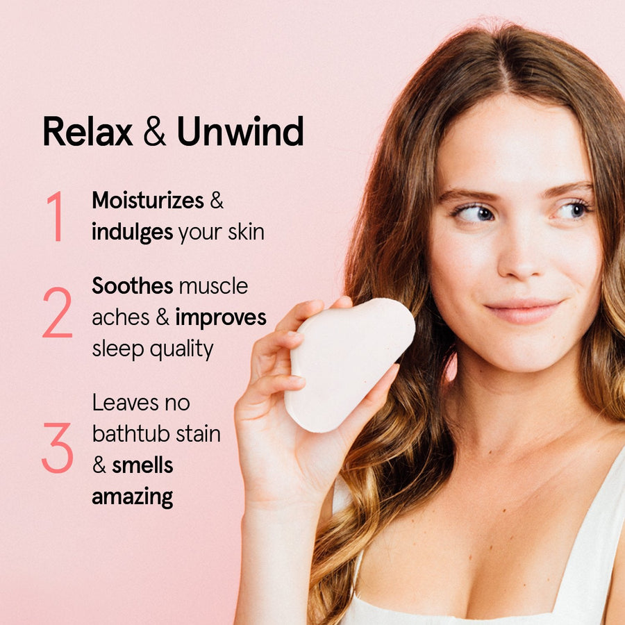 rainbow bath bomb free gift - grace & stella