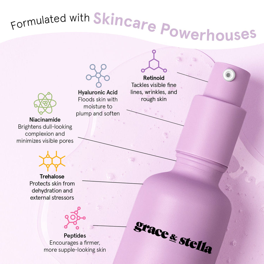 restoring retinol serum - grace & stella