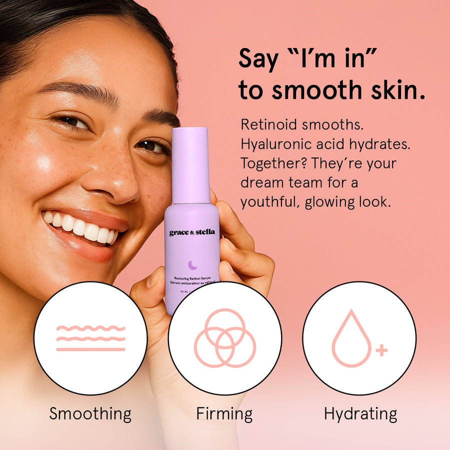 restoring retinol serum - grace & stella