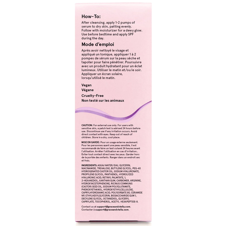 restoring retinol serum - grace & stella