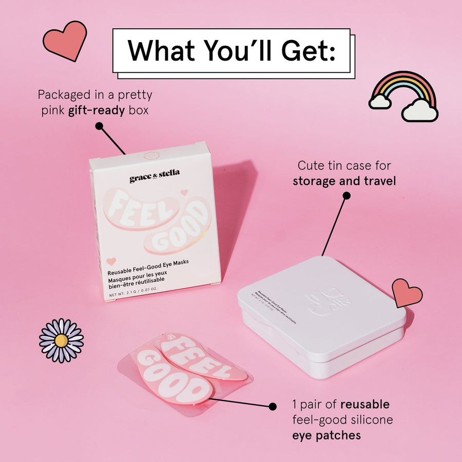 reusable feel - good eye masks - grace & stella