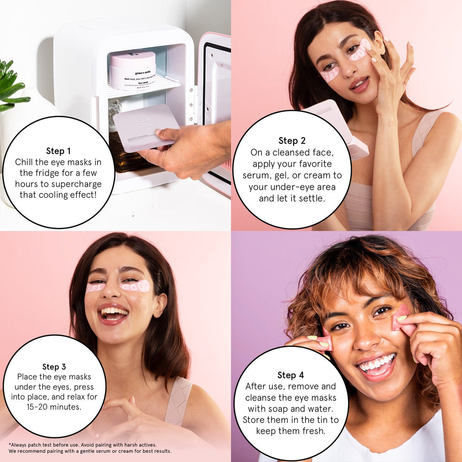 reusable feel - good eye masks - grace & stella