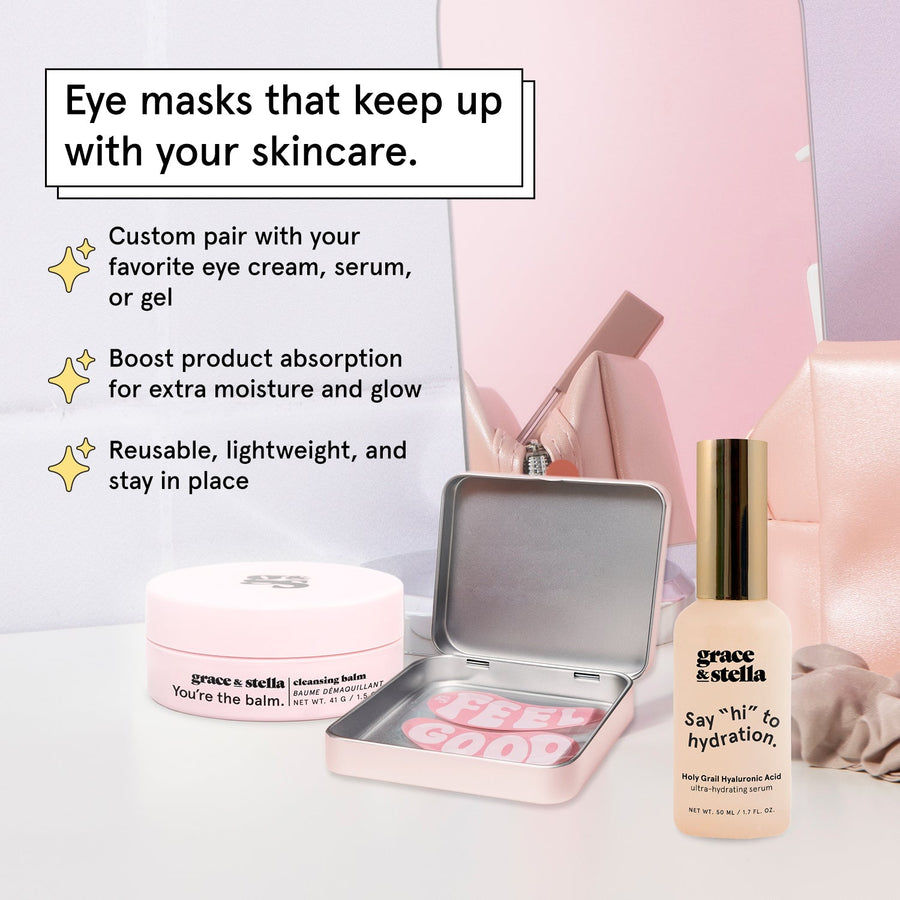 reusable feel - good eye masks - grace & stella