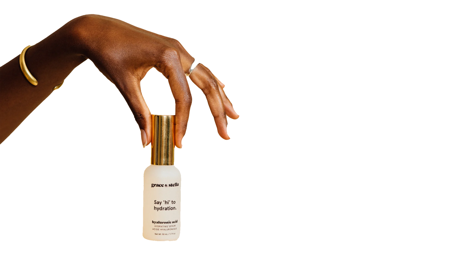 Hydrate & Glow with grace & stella's Hyaluronic Acid Serum