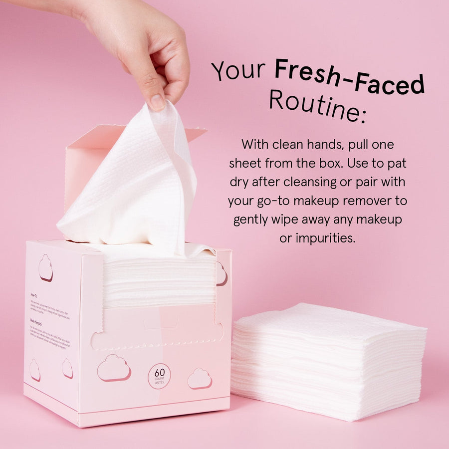 ultra - soft face towels - grace & stella