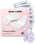 under eye masks for puffy eyes - grace & stella