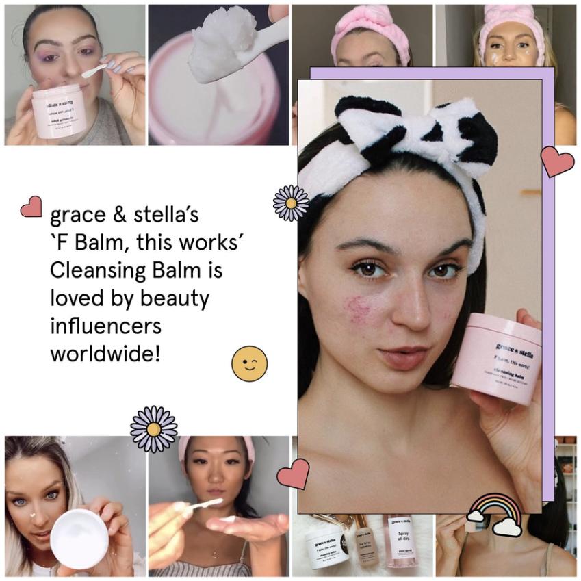 best makeup remover cleansing balm by grace & stella