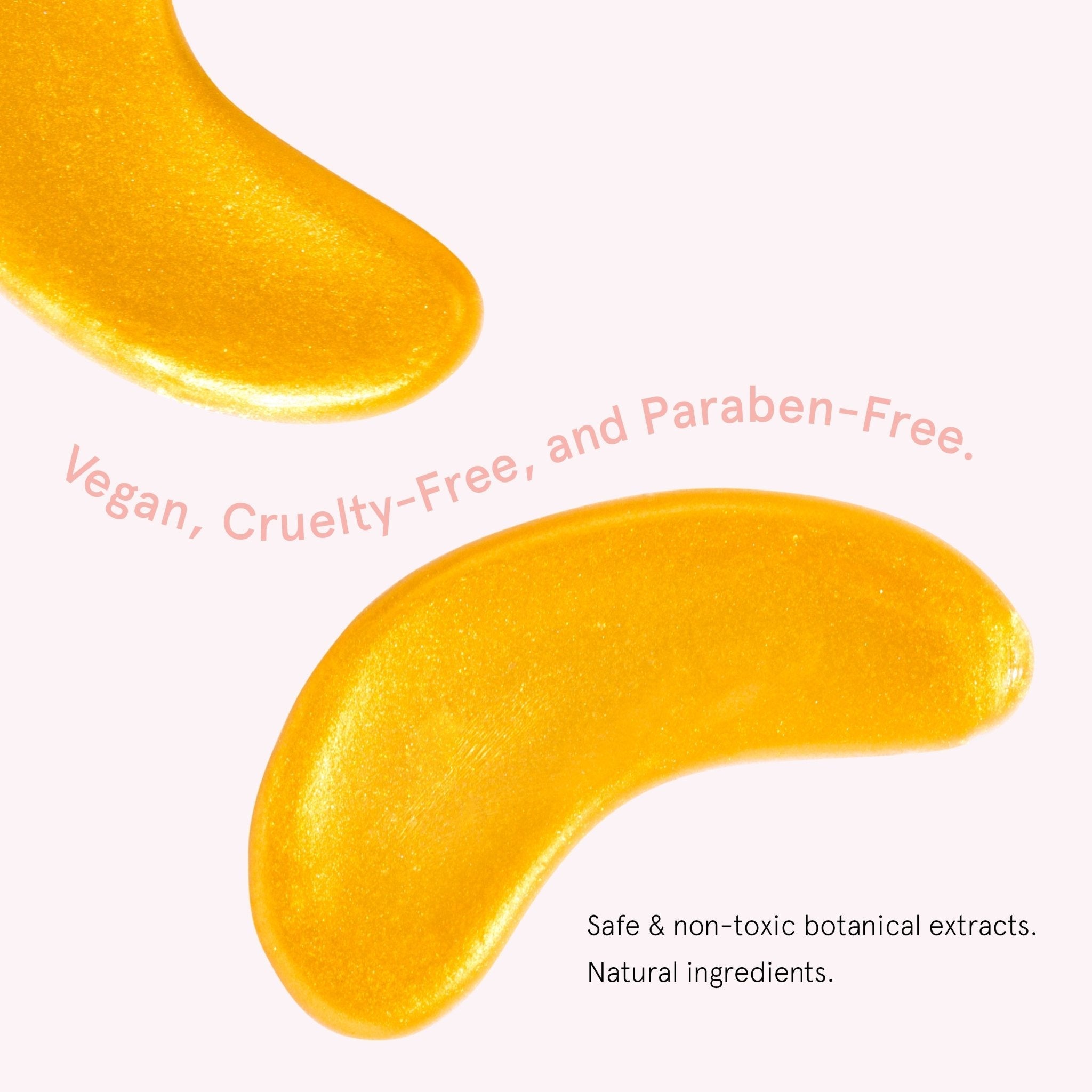 gold under eye patches for dark circles by grace & stella