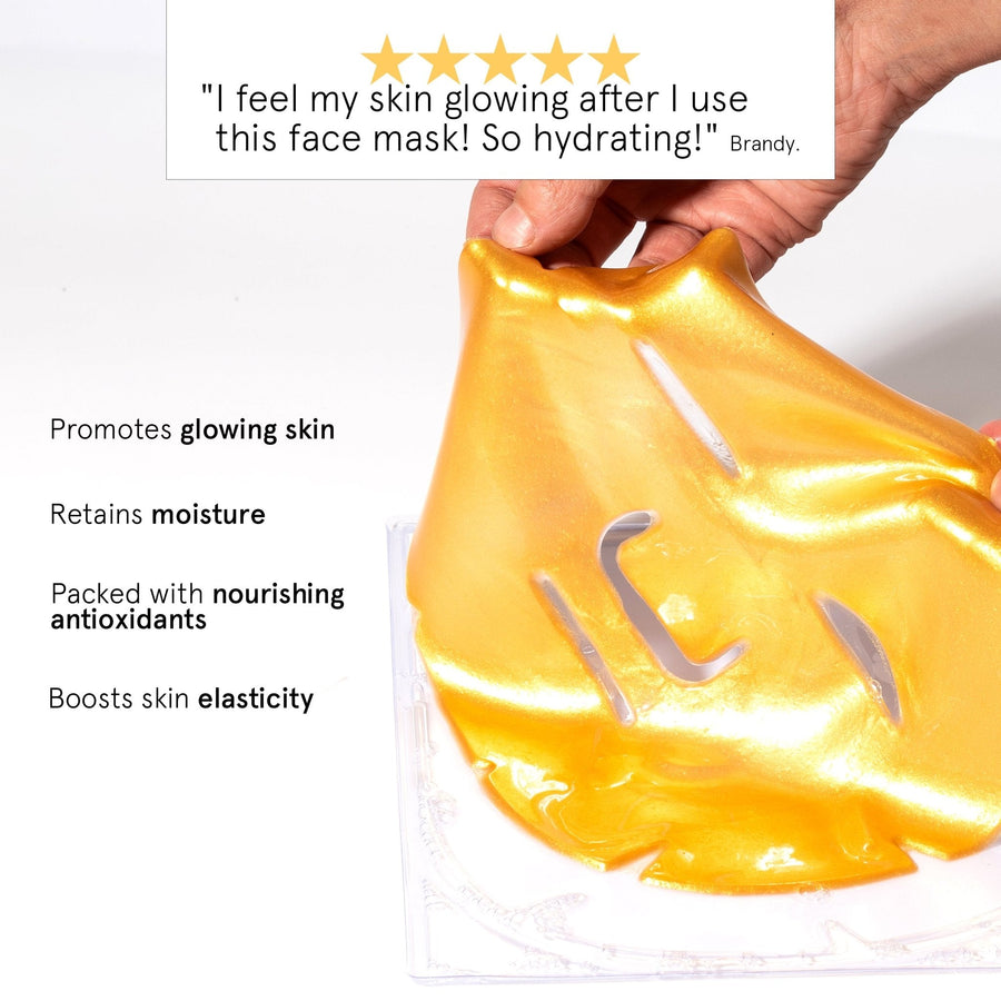 energy drink face masks (6-pack) - grace & stella