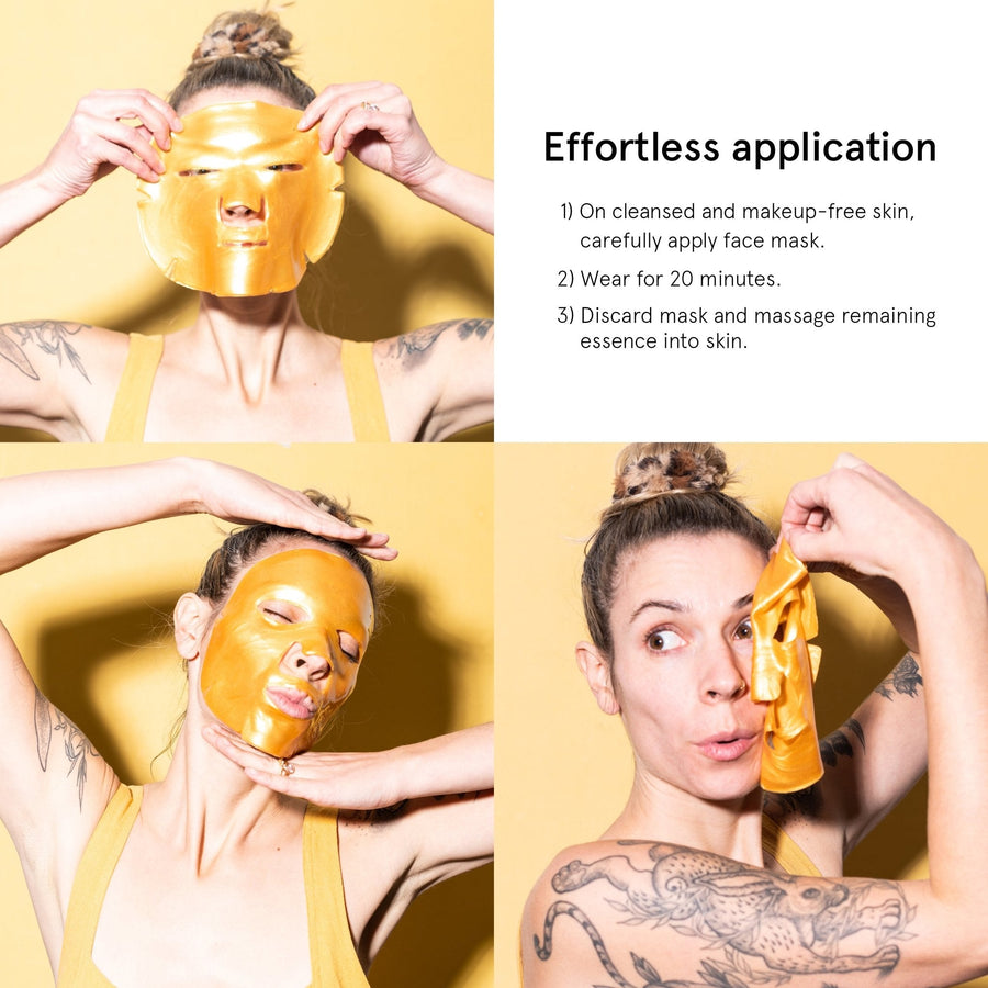 energy drink face masks (6-pack) - grace & stella