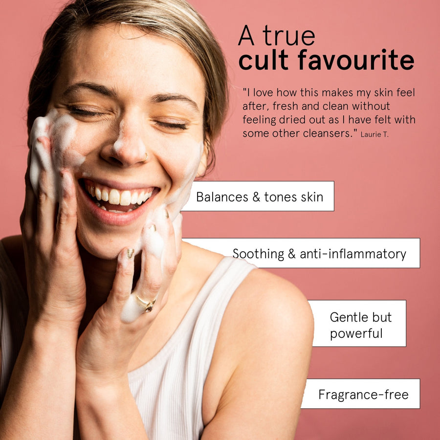 foaming face wash (60ml) free gift - grace & stella