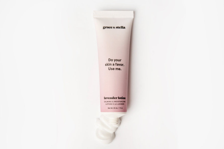 lavender body lotion - grace & stella