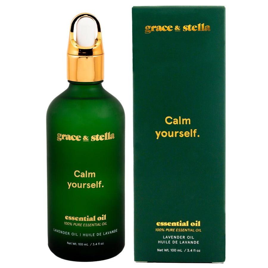 lavender essential oil (100ml) free gift - grace & stella