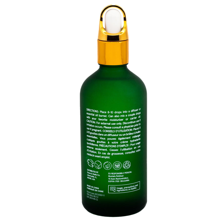 peppermint essential oil - grace & stella