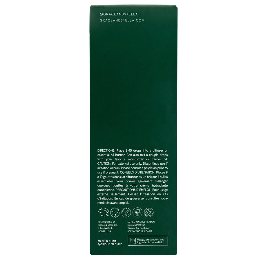 peppermint essential oil - grace & stella